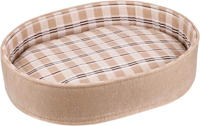 Бортик овальный бязь+фетр Barksi Comfort L 45x60x12 см Бежевый (360114)