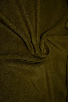 Ткань Микрофлис хаки 160г/м2 150см 1пог.м
