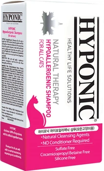 Гіпоалергенний шампунь Hyponic Hypoallergenic з олією соняшника та жожоба, для котів 10 мл (8809350966576)