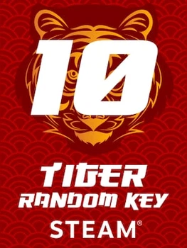 Tiger Random 10 Keys для ПК (Ключ активації Steam) регіон Весь світ
