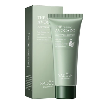 Пенка для лица Sadoer The Organic Avocado Purify Facial Cleanser с авокадо 100г