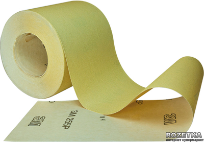 Шліфувальний папір 3M 255P Gold P180 115 мм x 1 м (04396)