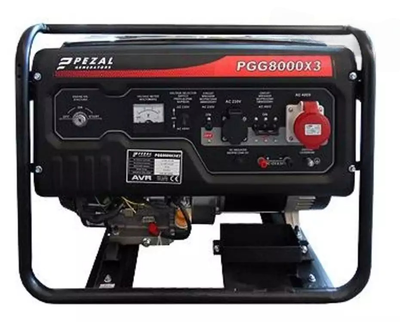 Генератор бензиновый Pezal PGG8000X3 (6 кВт)