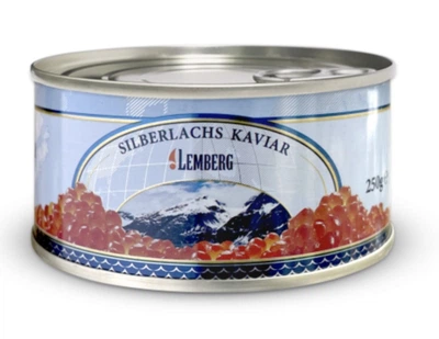 Икра красная Кижуч 250г Lemberg