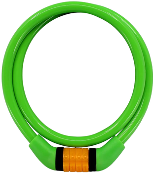 Zapięcie do roweru Crazy Safety 210104-10 Green (5744001761137)