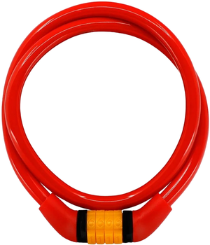 Zapięcie do roweru Crazy Safety 210106-10 Red (5744001766576)