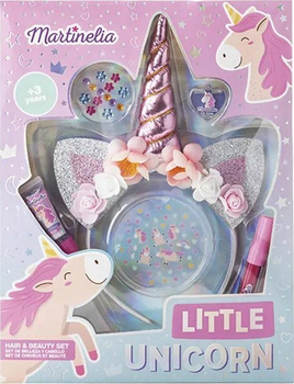 Zestaw do makijażu Martinelia Little Unicorn - Hair & Beauty Set (8436609390242)