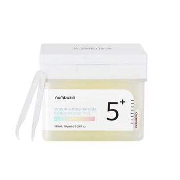 Тонер-пади Numbuzin No.5 Vitamin-Niacinamide Concentrated Pad вітамінні (70 шт)