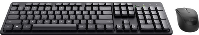 Zestaw bezprzewodowy Trust Ody II Silent Keyboard & Mouse set Wireless Black (8713439250183)