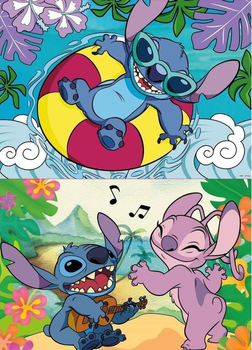 Zestaw puzzli Educa Disney Stitch 2 x 100 elementów (8412668199989)