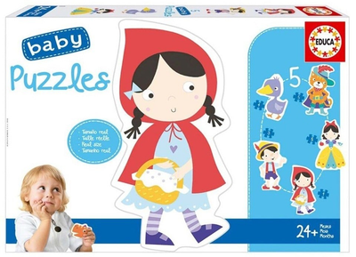 Puzzle Educa Baby Dawno dawno temu 5 puzzli (8412668196698)