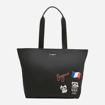 Сумка шопер жіноча Karl Lagerfeld 458839946 Чорна (1159815112)