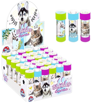 Zestaw baniek mydlanych Mega Creative Cute 55 ml 36 szt (5903246487954)