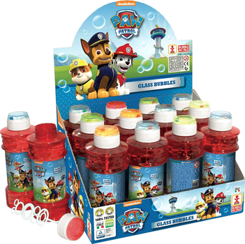 Zestaw baniek mydlanych Dulcop Paw Patrol 12 szt x 300 ml (8007315069502)