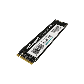Твердотельный накопитель SSD M.2 Wibrand Caiman 512GB NVMe 2280 PCIe 3.0 3D NAND (WIM.2SSD/CA512GB)