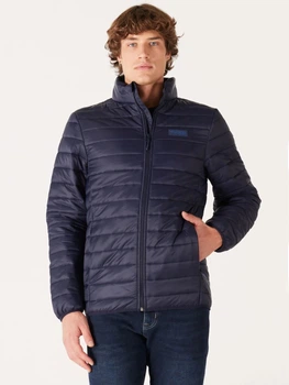 Куртка демисезонная мужская Wrangler W232548 S Темно-синяя (8682344890763)