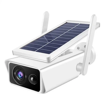 Беспроводная автономная IP смарт камера Wi Fi с датчиком движения и солнечной батареей 2 MP IP Solar APP ICSEE