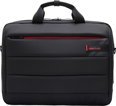 Torba na laptopa BESTLIFE CPLUS 15.6" Black/Red (BBC-3335R)