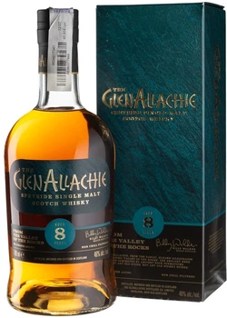 Віскі GlenAllachie 8yo 0.7 л 46% у подарунковій упаковці (5060568324906)