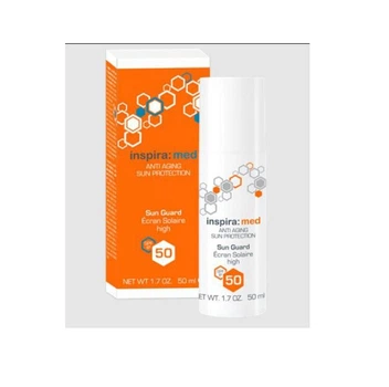 Сонцезахисний крем anti-age SPF 50,Inspira:cosmetics 50 мл