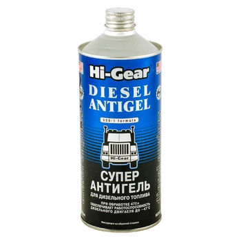 Суперантигель для дизпалива Hi-Gear Dsesel Antsgel 1:500 946 мл (2955620)