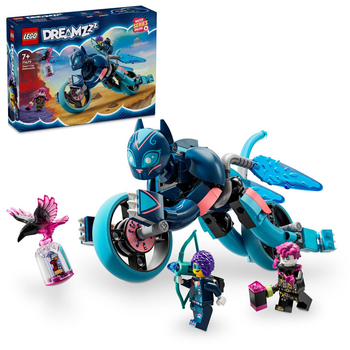 KINGSSサイズ Конструктор Lego Dreamzzz Кошачий мотоцикл Зоуи 71479
