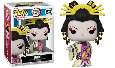 Фігурка Funko Pop Клинок, що розсікає демонів Дакі Demon Slayer Daki 10 см FP DS D 1534