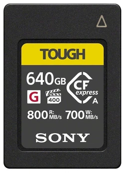 Sony Карта пам'яті CFexpress Type A 640GB R800/W700 Tough