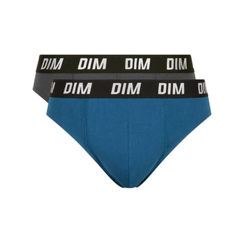 Трусы классические DIM D0DA9x2 XL 2 шт bleu p./bleu p. ATY