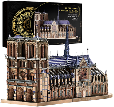 Model do składania Piececool Katedra Notre Dame (6927897205810)