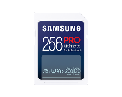 Карта пам'яті Samsung PRO Ultimate SDXC 256GB UHS-I U3 V30 (MB-SY256S/WW)