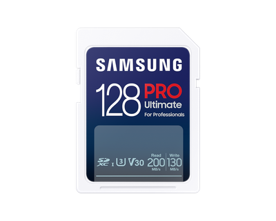 Карта пам'яті Samsung PRO Ultimate SDXC 128GB UHS-I U3 V30 (MB-SY128S/WW)