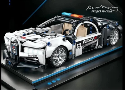 Конструктор Technic Bugatti поліцейський автомобіль 410 деталей