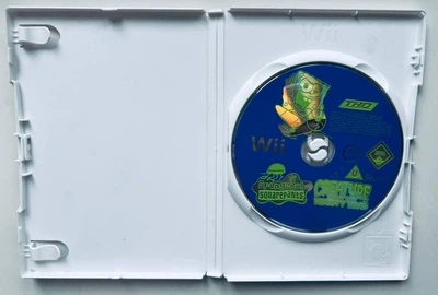 SpongeBob Squarepants Creature From The Krusty Krab, английская версия - диск Nintendo Wii, Б/У