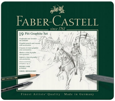 Набір олівців Faber-Castell Pitt Graphite 19 шт. (4005401129738)