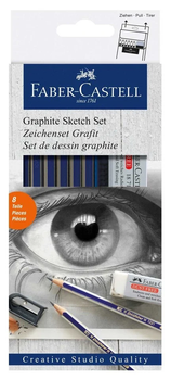 Zestaw ołówek Faber-Castell Goldfaber Studio Sketch 8 szt. (4005401140009)