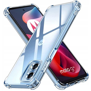 Чехол Fiji Proof для Motorola E14 прозрачный бампер с усиленными бортами Transparent
