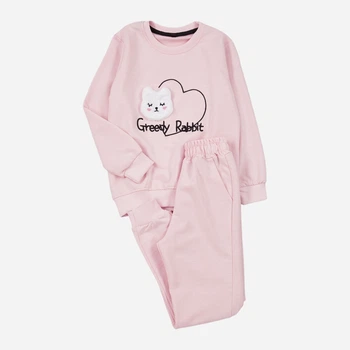 Детская пижама для девочки Trendyol TKDAW25AU00077 110 см Pink (8683050428721)