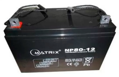 Аккумуляторная батарея Matrix 12V 80Ah (NP80-12)