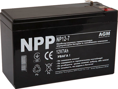 Аккумуляторная батарея NPP NP12-7 (NP1270)