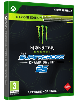 Gra XSX Monster Energy Supercross 25 – The Official Video Game (płyta Blu-ray) (8057168503821)