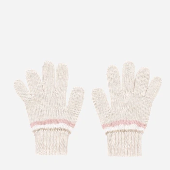 Дитячі зимові в'язані рукавички для дівчат Coccodrillo Accessories Winter Girl ZC4360301AWG-002 XL Бежеві (5904986428023)