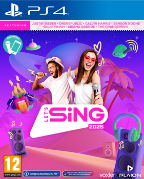 Гра PS4 Let's Sing 2025 (Blu-ray диск) (4020628582159)