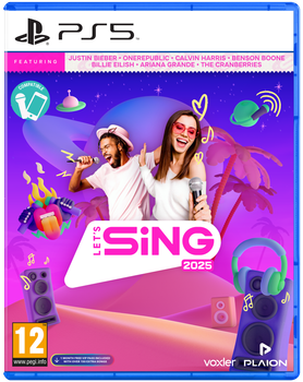 Гра PS5 Let's Sing 2025 (Blu-ray диск) (4020628582128)