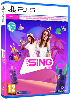 Гра PS5 Let's Sing 2025 (Blu-ray диск) (4020628582128)