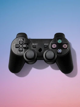 Джойстик манипулятор геймпад беспроводной для компьютерных игр Doubleshock P3 Bluetooth Black/Черный