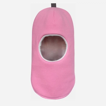 Дитяча зимова шапка-шолом для дівчинки Babydream clas3balN19 44 Рожева (ROZ6501103481)