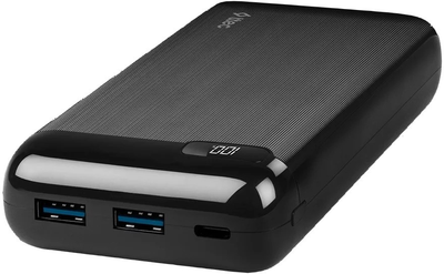 Powerbank Ttec PowerSlim LCD 20000 mAh 20W PD Black (2BB186S)