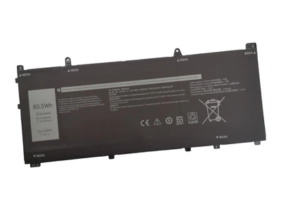 Акумулятор для ноутбука DELL Alienware X14 R1 R2, GD3C9, 0V4N84, V4N84, VG661 6709mah 80.5Wh