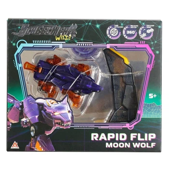 Screechers Wild Playset! S5 L0.5 – Moon Wolf - Дикие скричеры! S5 L0.5 - Мун Вольф (EU686103B)